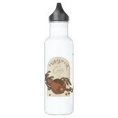 Bruidsmeisjesfles,  granaatappel waterfles  (Links)