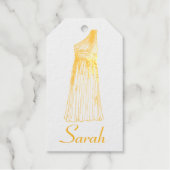 Bruidsmeisjesjurk Jurk Bruidsmeisje Kleed Juffrouw Cadeaulabels (Voorkant)