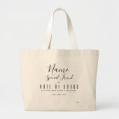 Bruidsmeisjestas - HAMbyWG Grote Tote Bag (Voorkant)