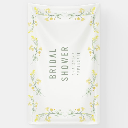 Bruidsmeubel Foto Bruiloft Feest  Spandoek (Verticaal)