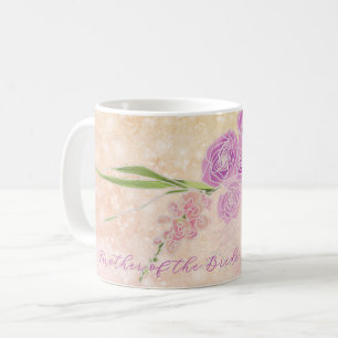 Bruidsmoeder Sunset Rose-boeket Koffiemok