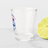 Bruidsnaam Meisjesachtig Strandfeest Shot Glas (Rechts)