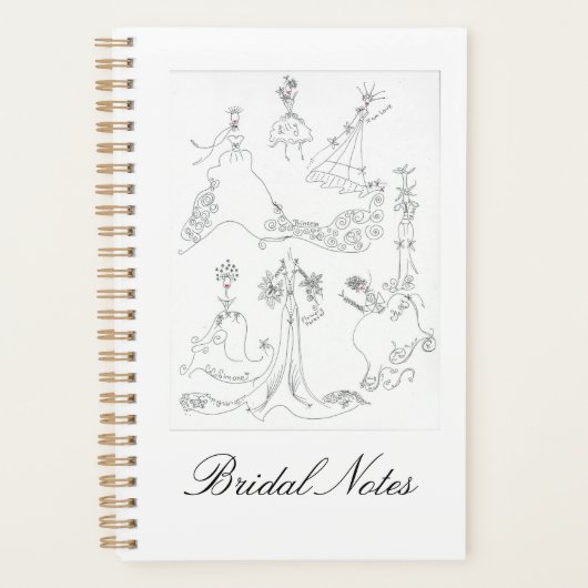 Bruidsnotitieboek Planner (Voorkant)