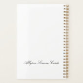 Bruidsnotitieboek Planner (Achterkant)