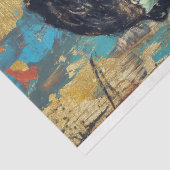 Bruidspaar Bruid van Frankenstein Decoupage Tissuepapier (Detail)