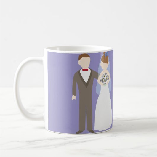 Bruidspaar Koffiemok (Links)