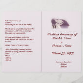 Bruidspaar Silhouet Hart in Zand Bruiloft (Voorkant)