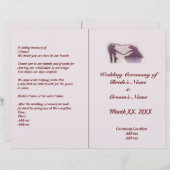 Bruidspaar Silhouet Hart in Zand Bruiloft (Voorkant / Achterkant)