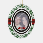 Bruidspaar's 1st Christmas Custom Ornament (Rechts)