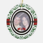 Bruidspaar's 1st Christmas Custom Ornament (Links)