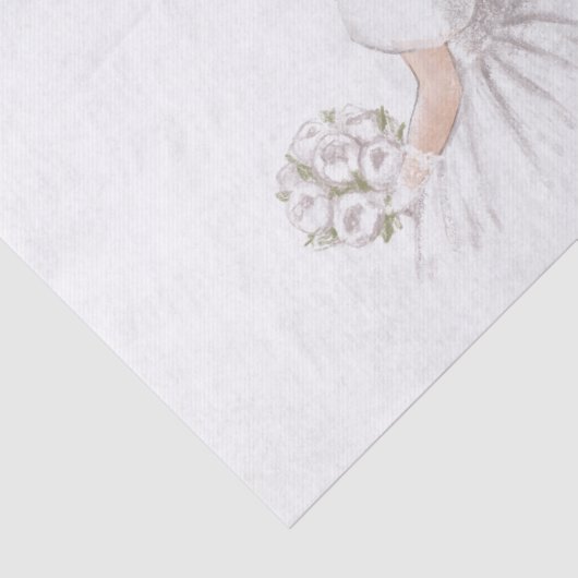 bruidspapier tissuepapier (Detail)