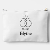 Bruidsploeg Grote Custom Tas (Achterkant)