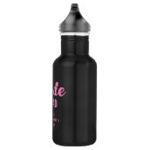 Bruidsploeg Naam vrijgezellenfeest Bruidsuitje Waterfles (Rechts)