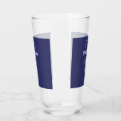 Bruidsploeg voeg naam monogram bruidsmeisje paars  glas (Links)