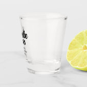 Bruidsquadron Tekst Bruidsfeest Jonggezellenfeest Shot Glas (Rechts)