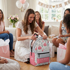 Bruidsrugzak Bedrukte Rugzak