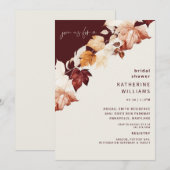Bruidssalon Cranberry Botanical Kaart (Voorkant / Achterkant)