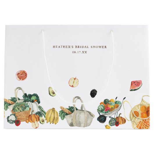 Bruidssalon 'Net van de Markt' Groot Cadeauzakje (Voorkant)