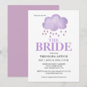 Bruidssalon Uitnodiging 'Shower the Bride' (Voorkant / Achterkant)