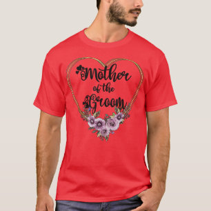 Bruidssalon Voor De Moeder Van De Bruidegom Huweli T-shirt