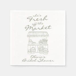 Bruidsshower: Net van de Markt Servet
