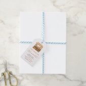 Bruidsshower 'Verse Oogstpompoen Rechtstreeks van Cadeaulabel (Met Touw)