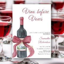 Bruidsshower Vino before Vows