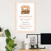 Bruidsshower Welkom Vers Fris van de Markt Poster (Thuiskantoor)