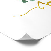 Bruidsshowerposter: Coffee Love is Brewing Poster (Hoek)