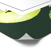 Bruidsshowerposter met botanische citroenen en 'Ma Poster (Hoek)