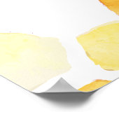 Bruidsshowers met bijenkorf-thema poster (Hoek)