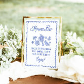 Bruidsshowersbord Mimosa Bar 'Fresh Off The Market Poster