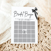 Bruidsspel: 'Bow She's Tying the Knot' Bruidsbad-b Kaart