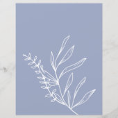 Bruidsspel Hij zei dat ze zei maagdenpalmbloemen (Achterkant)