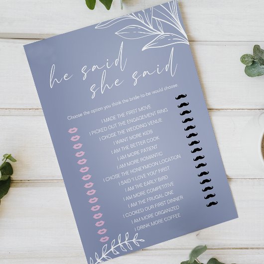 Bruidsspel Hij zei dat ze zei maagdenpalmbloemen