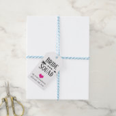 BRUIDSSQUAD BRUIDSPARTIJ CADOETIKET CADEAULABEL (Met Touw)