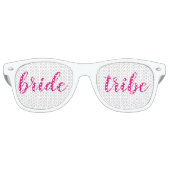 Bruidsstam Bruidsfeest Favorieten Retro Zonnebril (Voorkant)