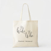 Bruidsstam Bruidsmeisjes Afscheidscadeau Tote Bag (Voorkant)
