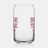 Bruidsstam Bruidsmeisjes Cranberry Rood Blikvorm Glas (Rechts)
