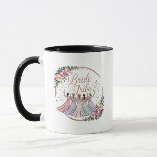 Bruidsstam Custom Naam Bachelorette Feestje Mok