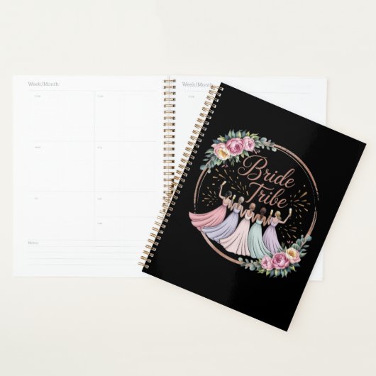 Bruidsstam Custom Naam Bachelorette Feestje Planner (Display)