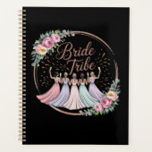 Bruidsstam Custom Naam Bachelorette Feestje Planner (Voorkant)
