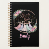 Bruidsstam Custom Naam Verlovingsfeestje Planner (Voorkant)