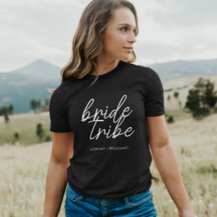 Bruidsstam Getuige Bruidsmeisje Modern T-shirt
