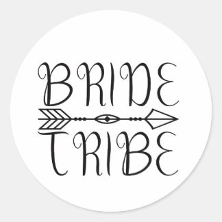 Bruidsstam nieuw ronde sticker