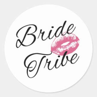 Bruidsstam Ronde Sticker