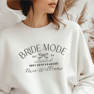Bruidsstand Ingeschakeld Trouwfeest Partij Tri-Blend Shirt