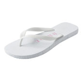 Bruidssuite teenslippers (Schuin)