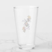 Bruidstaart Bloemen Glas (Achterkant)