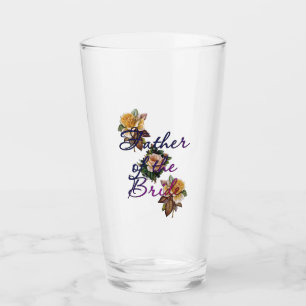 Bruidstaart Bloemen Glas